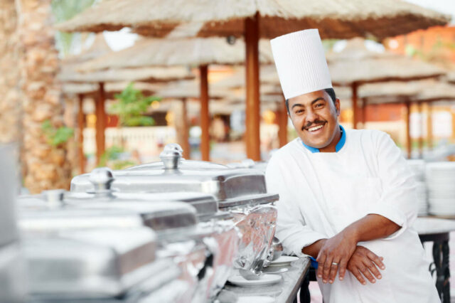 Egyptian Chef in a Grand resort