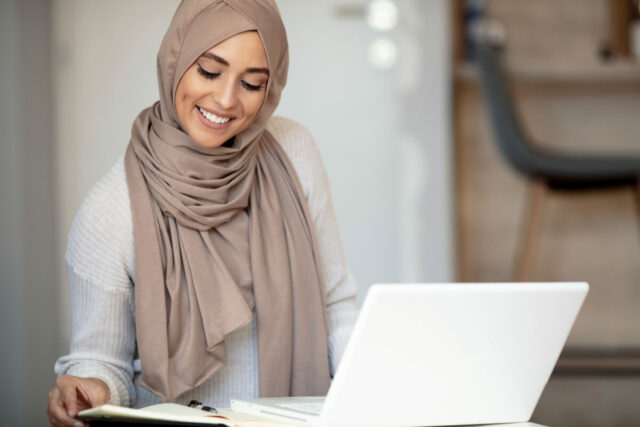 HR director reviewing organizational chart